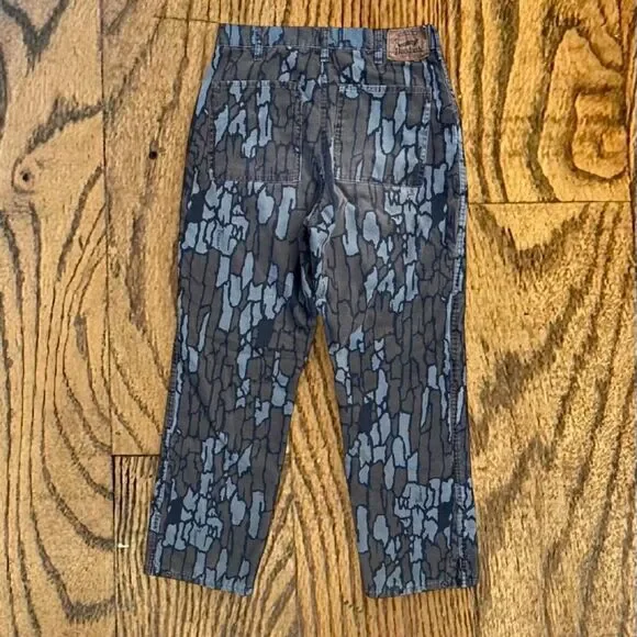 Vintage 80’s Duxbak Tree Bark Camo Hunting Pants - Picture 2 of 5